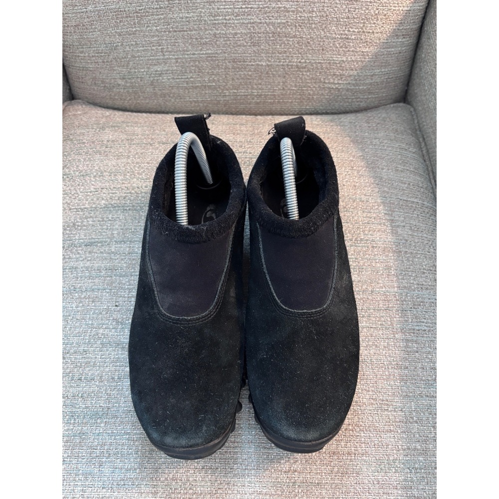 Vintage Salomon Snowclog Black Suede Slip On Winter Shoe Womens 8 871368 - Picture 3 of 11